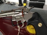 Colt python 4inch nickel new one owner - 3 of 6