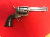RARE, COLT SAA1, 41LC, 4 3/4" BRL, FROM THE ESTATE OF ELMER KEITH - 1 of 10