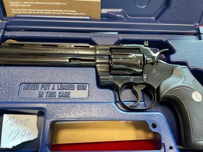 COLT PYTHON 357MAG - Image 1 of 12