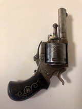 Guyot Paris, France 32 Caliber Cartridge Pocket Revolver - 4 of 7