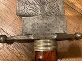 Massive Mountain Man's Bowie Maker W. (William) Butcher - 9 of 10