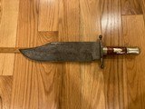 Massive Mountain Man's Bowie Maker W. (William) Butcher - 3 of 10