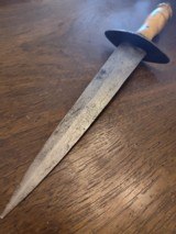 BOWIE AND SHEATH BLADE MARKED XXXX (CONFEDERATE? - 7 of 15