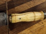 BOWIE AND SHEATH BLADE MARKED XXXX (CONFEDERATE? - 3 of 15