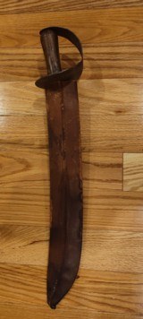 Large Civil War D Guard - Cutlass 18 Inch Blade 24 Inches Overall - 10 of 10