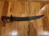 Large Civil War D Guard - Cutlass 18 Inch Blade 24 Inches Overall - 2 of 11