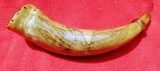 Civil War Powder Horn of Wm. A Todd 71st Pennsylvania Volunteers