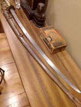 Confederate Cavalry Sword with Copper Scabbard - 4 of 14
