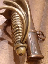 Confederate Cavalry Sword with Copper Scabbard - 3 of 14
