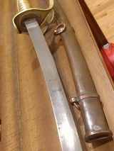 Confederate Cavalry Sword with Copper Scabbard - 12 of 14