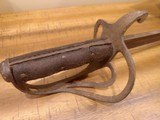 Relic Confederate sword British pattern 1853 dragoon cavalry saber - 7 of 8