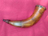 FRENCH & INDIAN WAR DATED 1760 POWDER HORN 18 INCH HORN PHINEAS STEVENS - 6 of 15