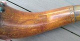 FRENCH & INDIAN WAR DATED 1760 POWDER HORN 18 INCH HORN PHINEAS STEVENS - 11 of 15