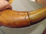 FRENCH & INDIAN WAR DATED 1760 POWDER HORN 18 INCH HORN PHINEAS STEVENS - 10 of 15