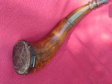 FRENCH & INDIAN WAR DATED 1760 POWDER HORN 18 INCH HORN PHINEAS STEVENS - 4 of 15
