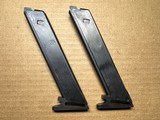 High Standard Pistol .22 Long Rifle 10 Round Magazines for Military Grip Models - 2 Magazines. - 6 of 15