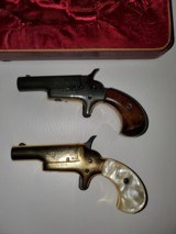 Colt Lord and Ladies Matching Boxed .22 Short Derringers - 2 of 4