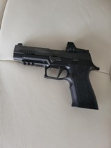 Sig P320X Romeo1 Pro w/ extra threaded barrel & brake - 1 of 8