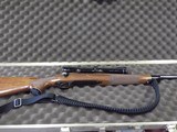 Remington Model 700 8mm rem, w/ Leupold M8 8x scope, carry case, new gell butt, and strap - 5 of 6
