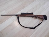 Remington Model 700 8mm rem, w/ Leupold M8 8x scope, carry case, new gell butt, and strap - 3 of 6