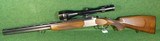 Krieghoff Ultra O/U shotgun rifle combo 30-06 12GA 25" Nickel 3-12x56 - 1 of 6