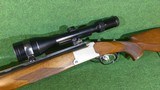 Krieghoff Ultra O/U shotgun rifle combo 30-06 12GA 25" Nickel 3-12x56 - 4 of 6