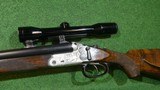 Drilling Sauer&Sohn (Sons) Mod. 3000 Luxus Dural Cal. 7x57R 16GA Hensoldt 4x32 from 1959 - 3 of 7