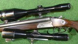 Drilling Fortuna Suhl Cal. 7x65R 16GA Scope Nickel 3-10x42 andNickel 8x56 - 4 of 5