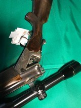 Hans Wlas O/U Shotgun Rifle Combo 7x57R / 16 GA 2 3/4, Scope Kahles Helia 4x32 - 4 of 11