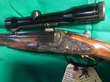 Barth O/U Shotgun Rifle Combo 6.5x52R / 16 GA 2 1/2, made in March 1948, Scope Zeiss Diatal 4x32 T* - 15 of 21