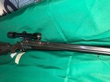 Sauer & Sohn SxS Shotgun Rifle Combo with extra barrel set, 7x57R / 16 GA 2 1/2; Scope Hensoldt Diatal 4x32 - 8 of 8