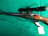 Sauer & Sohn SxS Shotgun Rifle Combo with extra barrel set, 7x57R / 16 GA 2 1/2; Scope Hensoldt Diatal 4x32 - 4 of 8