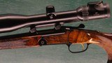 Blaser K95 single shot rifle .270Win with second barrel .222Rem - 4 of 16