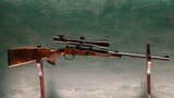 Blaser K95 single shot rifle .270Win with second barrel .222Rem - 7 of 16