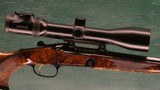 Blaser K95 single shot rifle .270Win with second barrel .222Rem - 9 of 16