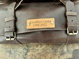 Limited Goodbye Linder (1908-2022) knife set with Leather roll & bag - 3 of 11