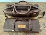 Limited Goodbye Linder (1908-2022) knife set with Leather roll & bag - 1 of 11