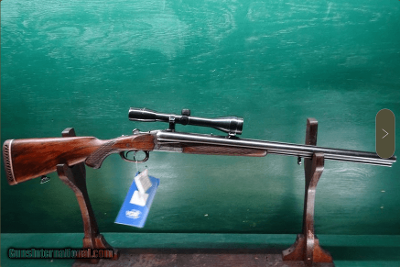 Borovnik, Ferlach Drilling 6,5x57R / 16ga 2 3/4