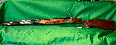 Rottweil 700 O/U Shotgun, Cal. 12 2 3/4, Barrel Length 27 3/4, LOP 14 1/2, Chokes M, Full, Weight 7.2 lb