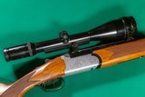 Zoli O/U Shotgun Rifle Combo, Cal. 7x65R, 16 2 3/4 with Kahles Helia L 3-12x56 - 9 of 11