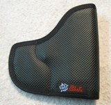 GLOCK 43, 9mm, Gently Used, Robin Egg Blue frame, Streamlight TLR-6, 3 mags, Trijicon site - 8 of 13