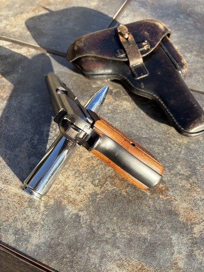 Hi Power German Police issue with matching holster - Image 3 of 10