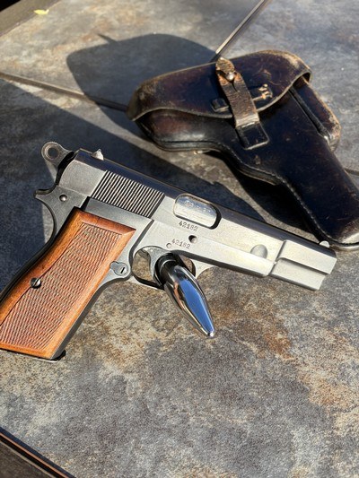 Hi Power German Police issue with matching holster - Image 2 of 10