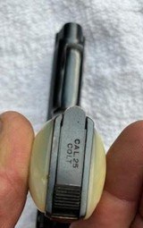 Colt 1908 Pocket hammerless .25 Mfg 1919. near mint with number matching box - 5 of 9