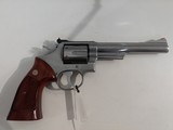USED SMITH AND WESSON MODEL 66 - 2
357 MAGNUM STAINLESS STEEL 6 INCH BARREL LARGE TARGET GRIPS - 6 of 9