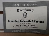 USED BROWNING MODEL A512 GAUGE28 INCH INVECTOR BARREL WITH EXTRA BARREL AND CHOKE TUBES - 8 of 20