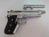 USED TAURUS MODEL PT92 9MM WITH EXTRA MAG and PORTED EXTENDED BARREL - 8 of 12