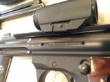 USED RUGER 22/45 22 LR WITH RED DOT SCOPE AND SOFT CASE - 3 of 10