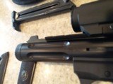 USED RUGER 22/45 22 LR WITH RED DOT SCOPE AND SOFT CASE - 4 of 10