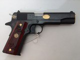 USED COLT 1911 100 YEAR COMMEMORATIVE EDITION WITH BOX 2011 GUN OF THE YEAR PRICED TO SELL - 2 of 17